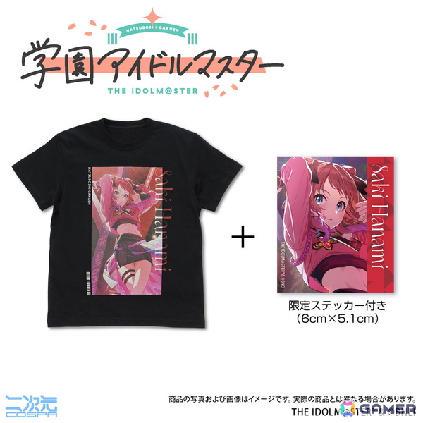 二次元コスパより「学園アイドルマスター LIVE TOUR -標- ファイナル公演」の新グッズが登場！限定ホログラムステッカー付きフルカラーTシャツがラインナップの画像4
