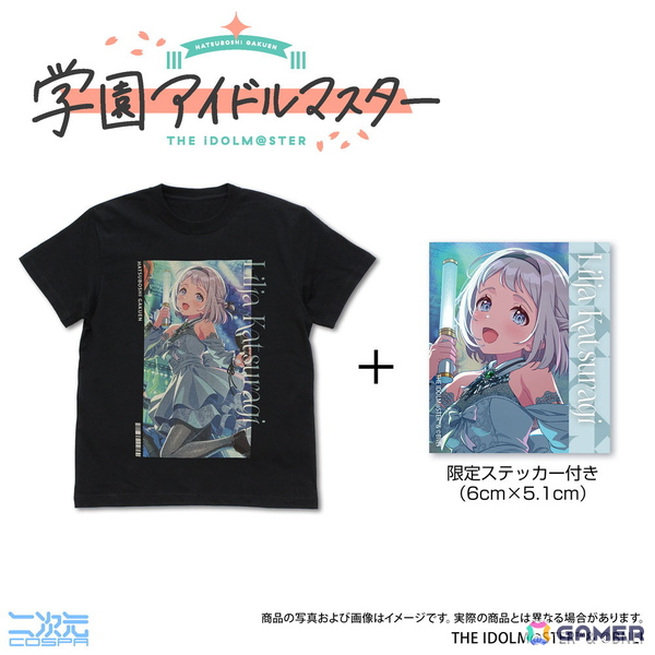 二次元コスパより「学園アイドルマスター LIVE TOUR -標- ファイナル公演」の新グッズが登場！限定ホログラムステッカー付きフルカラーTシャツがラインナップの画像7