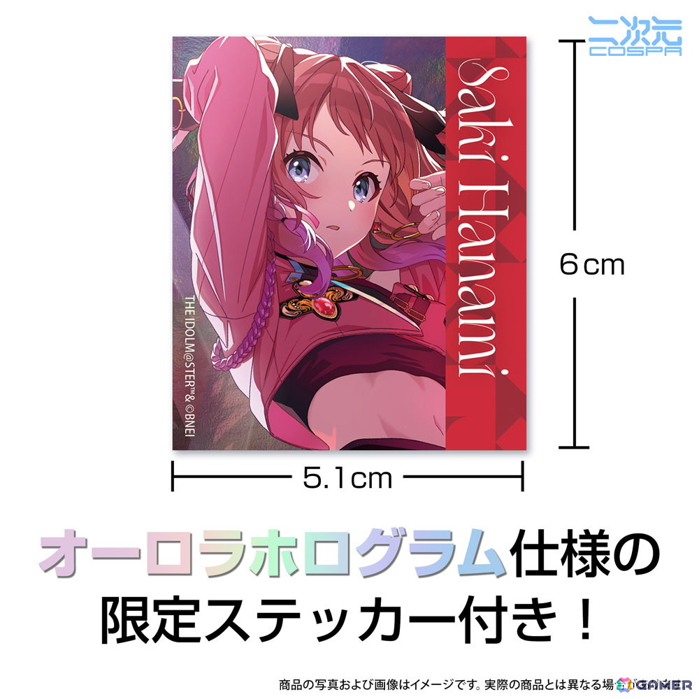 二次元コスパより「学園アイドルマスター LIVE TOUR -標- ファイナル公演」の新グッズが登場!限定ホログラムステッカー付きフルカラーTシャツがラインナップの画像