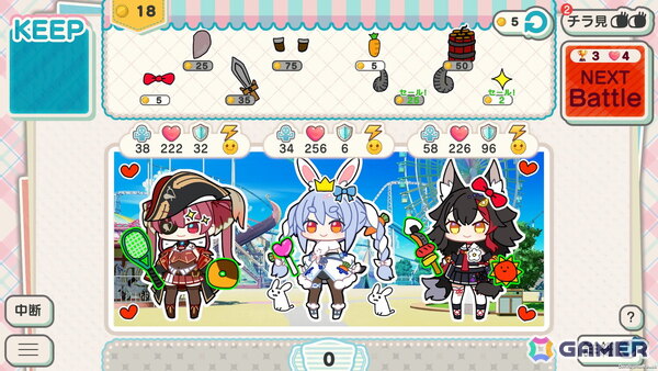 シール帳管理型ストラテジーゲーム「デコって！ホロライブシールバトル」が9月3日に発売！Steamストアページがオープンの画像