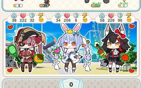 シール帳管理型ストラテジーゲーム「デコって！ホロライブシールバトル」が9月3日に発売！Steamストアページがオープン