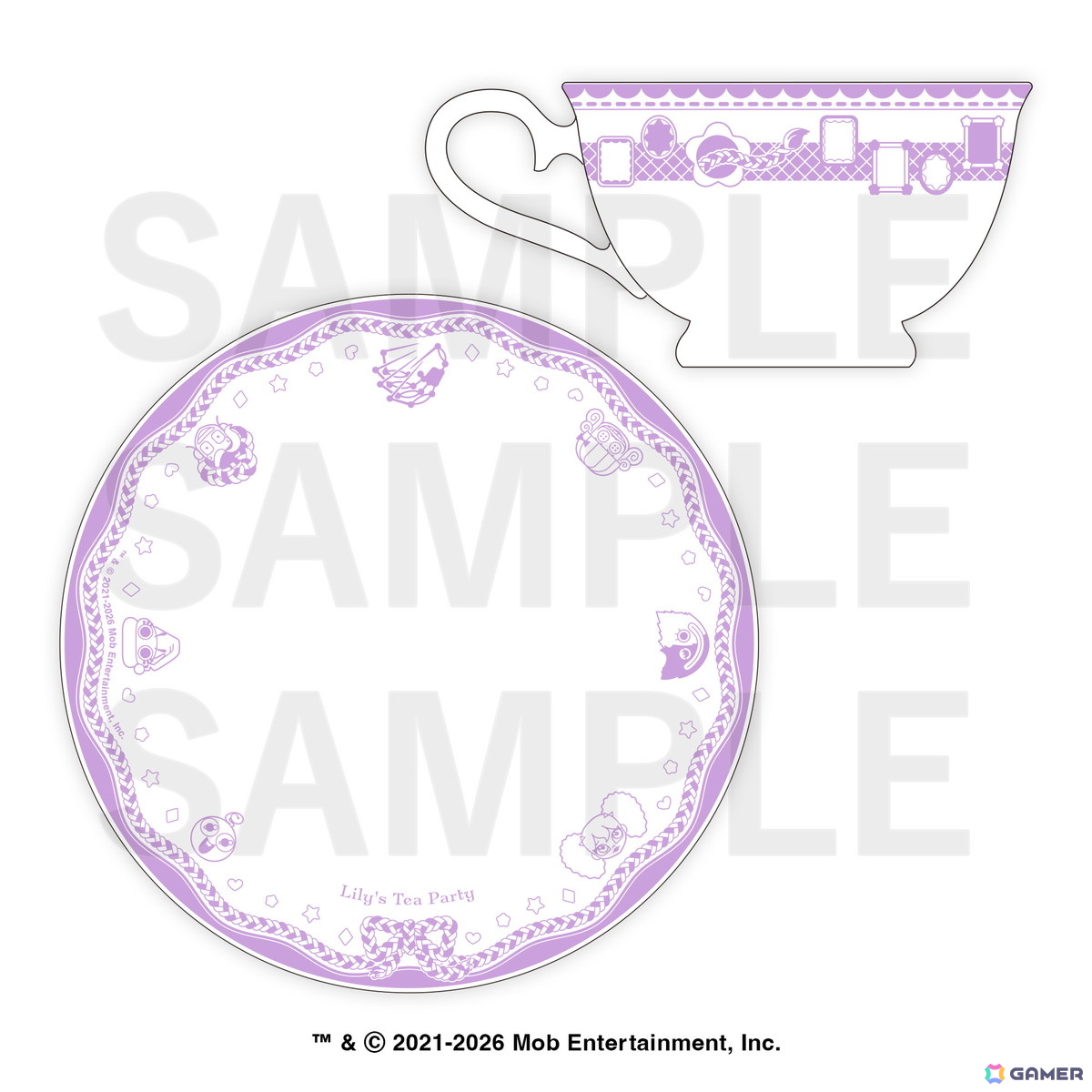 「POPPY PLAYTIME コラボカフェ in E-DINER」のオリジナルグッズ第2弾が8月13日より発売!お茶会セットやカプセルトイ商品などがラインナップの画像