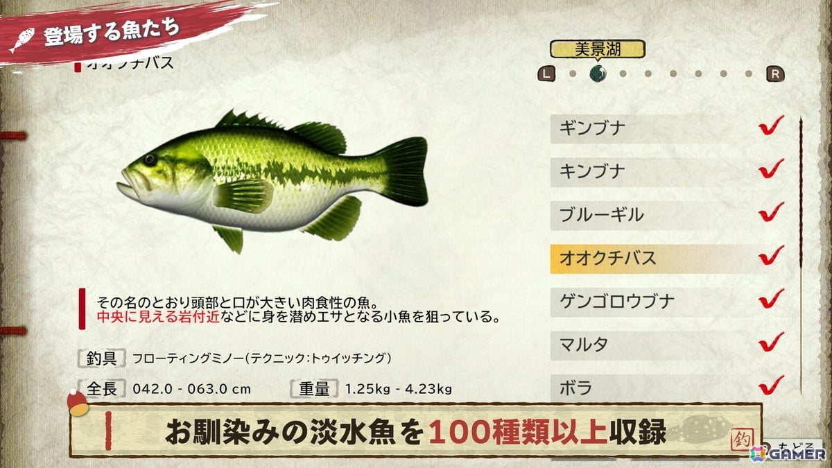 「ぼくと釣り日記」100種類以上の魚やバリエーション豊富な釣り具を紹介するPVが公開!の画像