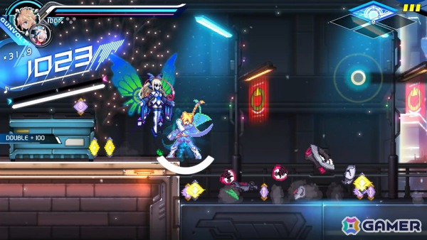 「蒼き雷霆 ガンヴォルト トライアングル エディション」Switch 2版の新モード「蒼き雷霆 ガンヴォルト GX」のPV＆詳細が公開！の画像11