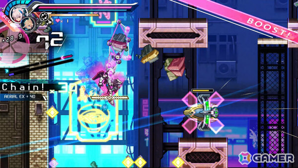「蒼き雷霆 ガンヴォルト トライアングル エディション」Switch 2版の新モード「蒼き雷霆 ガンヴォルト GX」のPV＆詳細が公開！の画像4