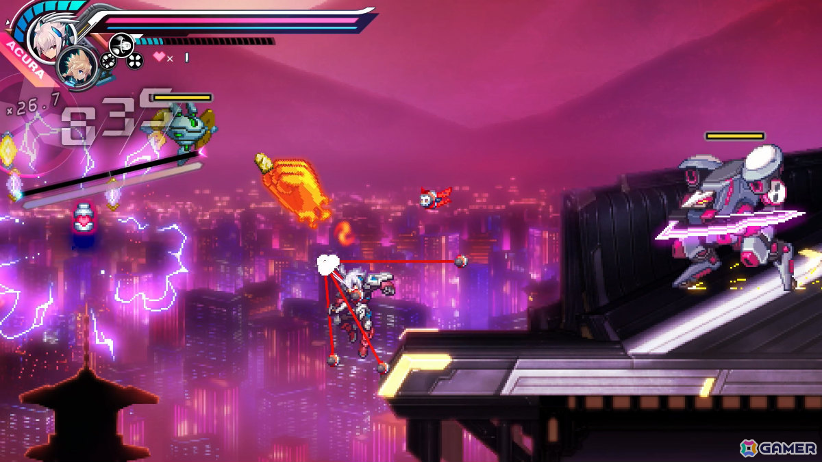 「蒼き雷霆 ガンヴォルト トライアングル エディション」Switch 2版の新モード「蒼き雷霆 ガンヴォルト GX」のPV&詳細が公開!の画像