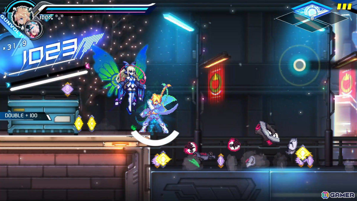 「蒼き雷霆 ガンヴォルト トライアングル エディション」Switch 2版の新モード「蒼き雷霆 ガンヴォルト GX」のPV&詳細が公開!の画像