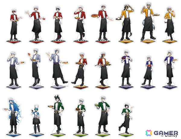 「ツイステ」シェフ衣装の新規アートを使ったアクスタやマルチマーカーコレクションなどのグッズが10月24日に発売！の画像2