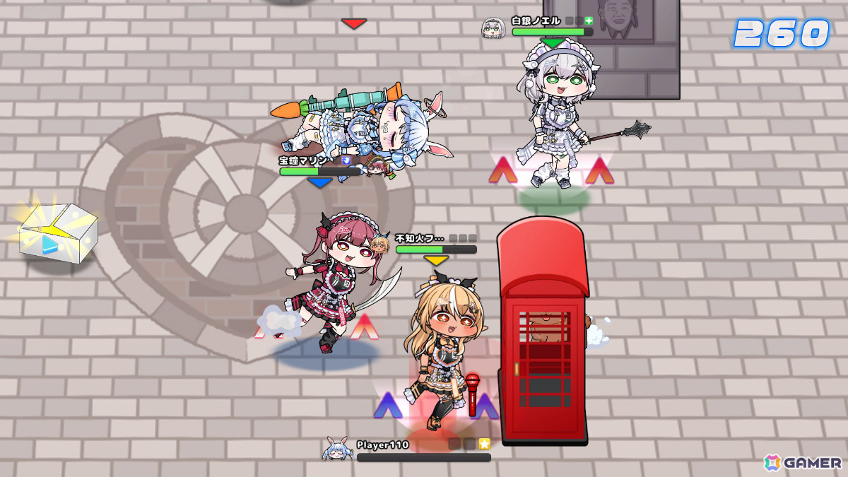 こまいぬ氏の描くホロライブ3期生が“女王の座”をかけて戦う2.5D対戦アクション「ホロライブファンタジーバトル」が発売!の画像