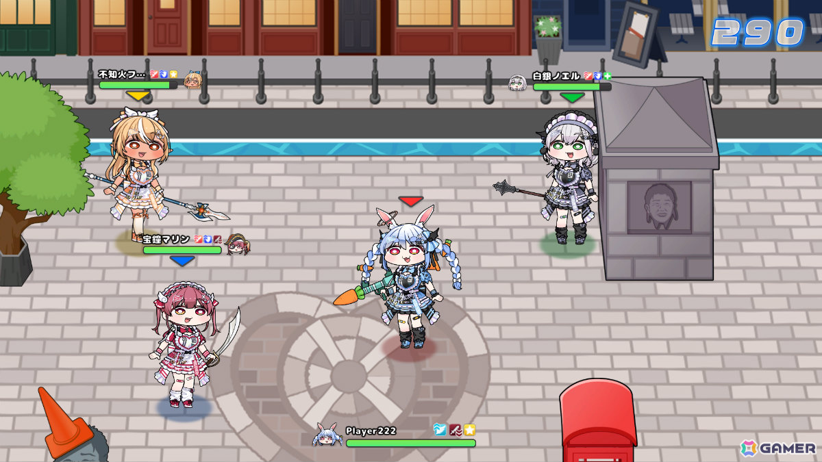 こまいぬ氏の描くホロライブ3期生が“女王の座”をかけて戦う2.5D対戦アクション「ホロライブファンタジーバトル」が発売！の画像3