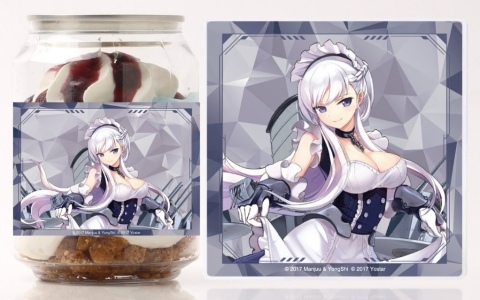 「アズレン」9周年を記念したコラボケーキ缶が発売!ベルファスト×ブルーベリーサンデー味、大鳳×イチゴカスタードサンデー味など10種
