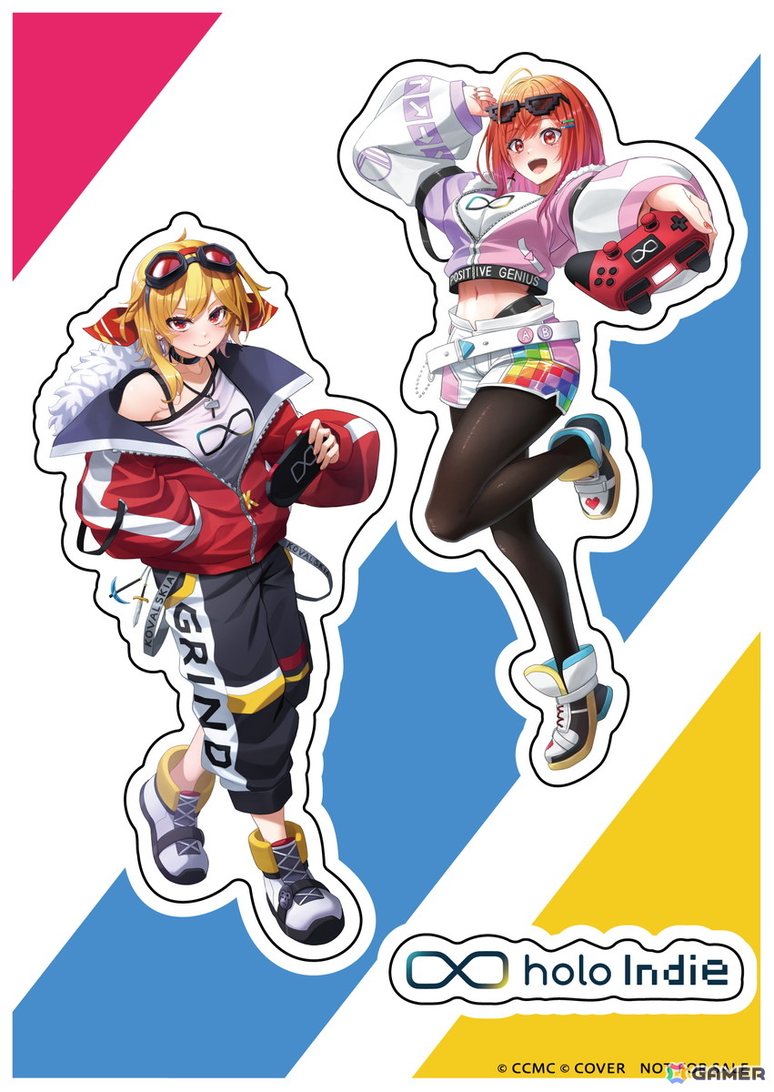 holo Indieが「東京ゲームダンジョン13」に出展!「ホロライブファンタジーバトル」のデモ展示や一条莉々華さん、カエラ・コヴァルスキアさんの特製ステッカーを配布の画像