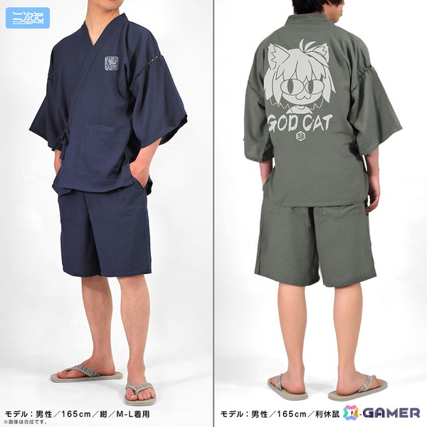 二次元コスパより「月姫 -A piece of blue glass moon-」の甚平、プレーティングTシャツ、リールキーホルダーが登場！コミケ108で先行販売を実施の画像10