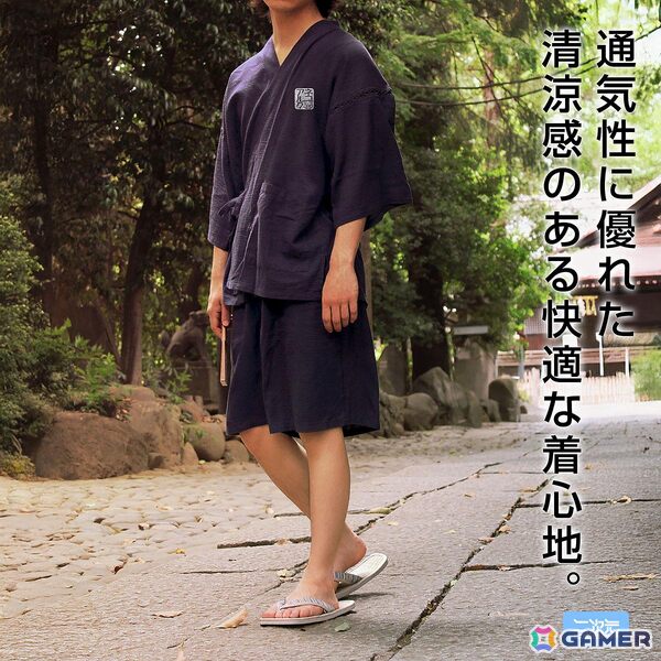 二次元コスパより「月姫 -A piece of blue glass moon-」の甚平、プレーティングTシャツ、リールキーホルダーが登場！コミケ108で先行販売を実施の画像8