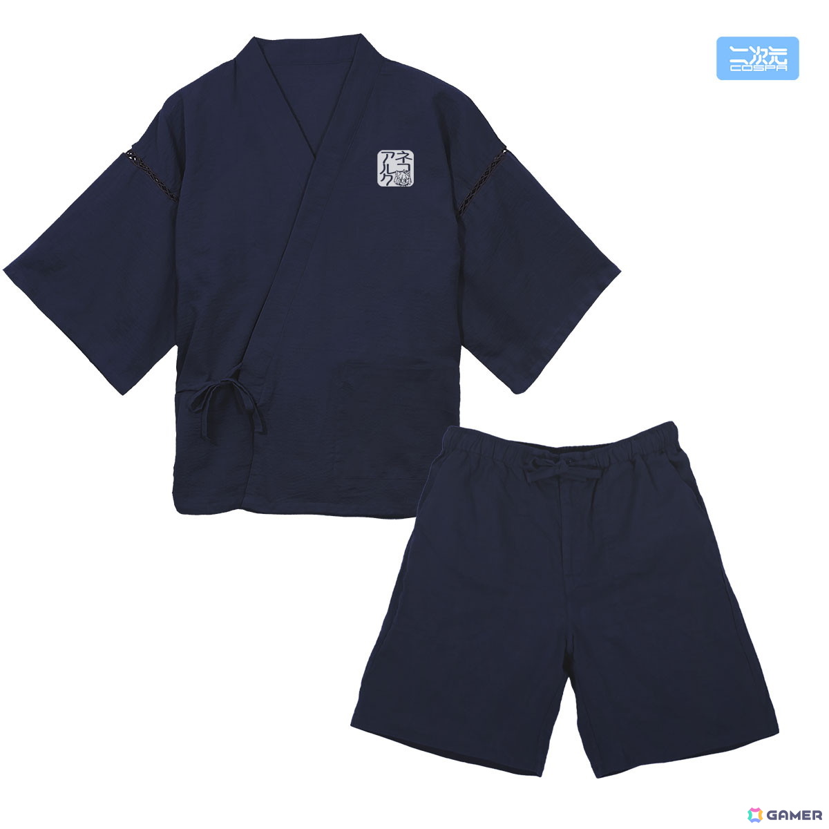 二次元コスパより「月姫 -A piece of blue glass moon-」の甚平、プレーティングTシャツ、リールキーホルダーが登場！コミケ108で先行販売を実施の画像4
