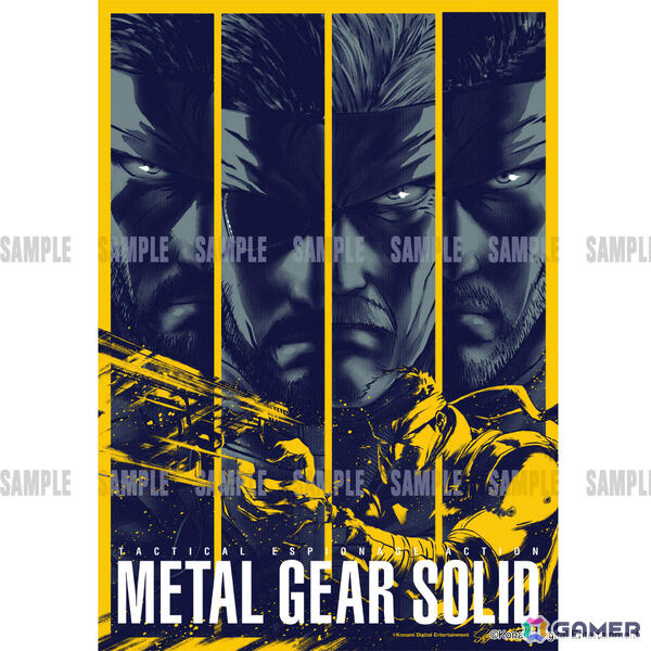 「METAL GEAR SOLID」シリーズのポップアップストアが8月18日より紀伊國屋書店 新宿本店で開催！スーパーログ氏による描き起こしグッズを販売の画像2