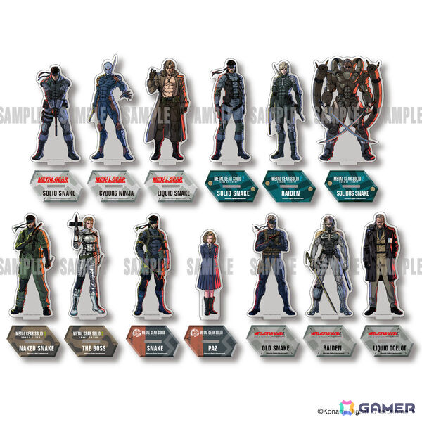 「METAL GEAR SOLID」シリーズのポップアップストアが8月18日より紀伊國屋書店 新宿本店で開催！スーパーログ氏による描き起こしグッズを販売の画像3