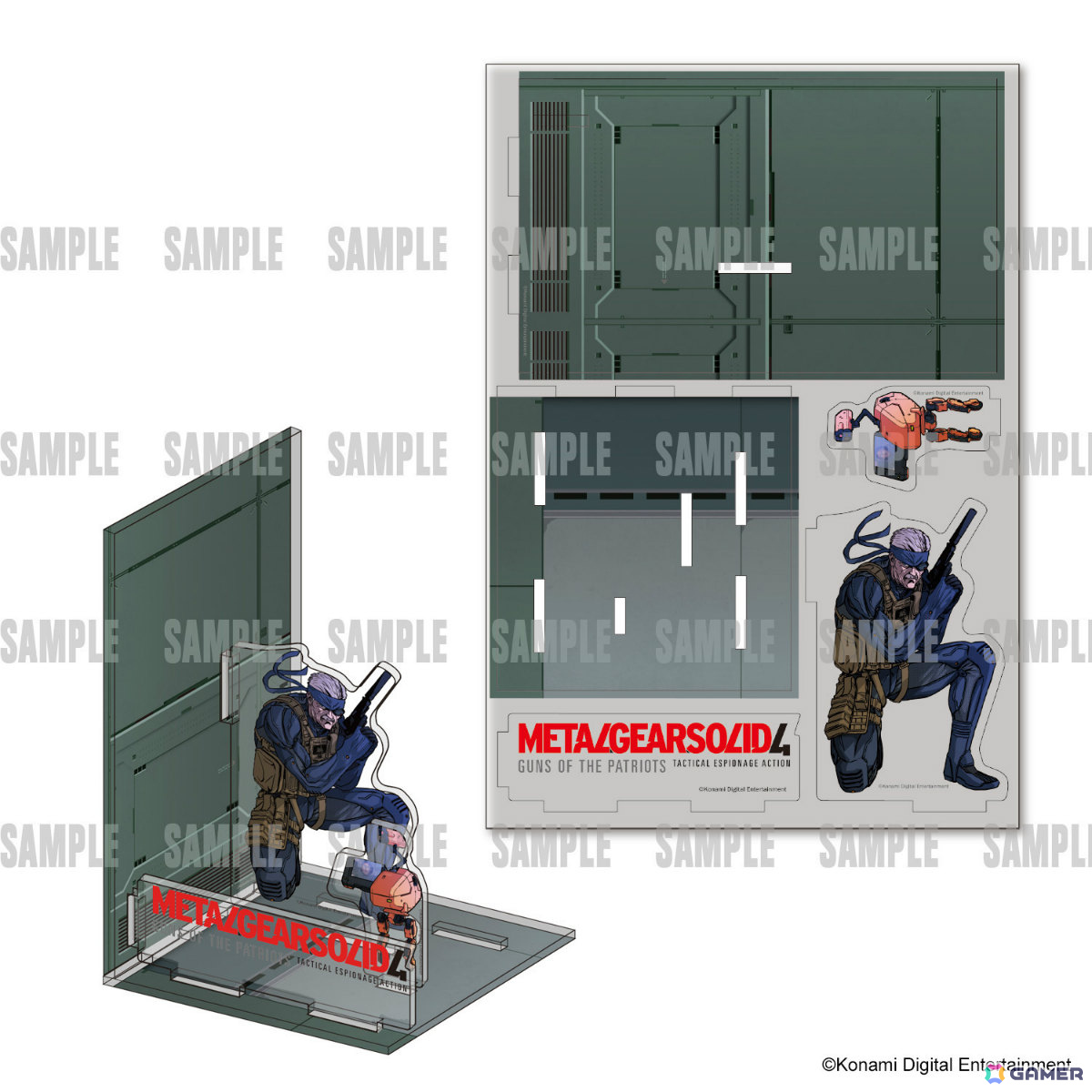 「METAL GEAR SOLID」シリーズのポップアップストアが8月18日より紀伊國屋書店 新宿本店で開催!スーパーログ氏による描き起こしグッズを販売の画像