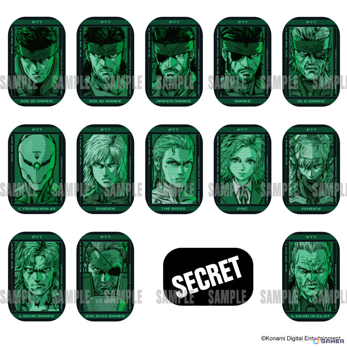 「METAL GEAR SOLID」シリーズのポップアップストアが8月18日より紀伊國屋書店 新宿本店で開催!スーパーログ氏による描き起こしグッズを販売の画像