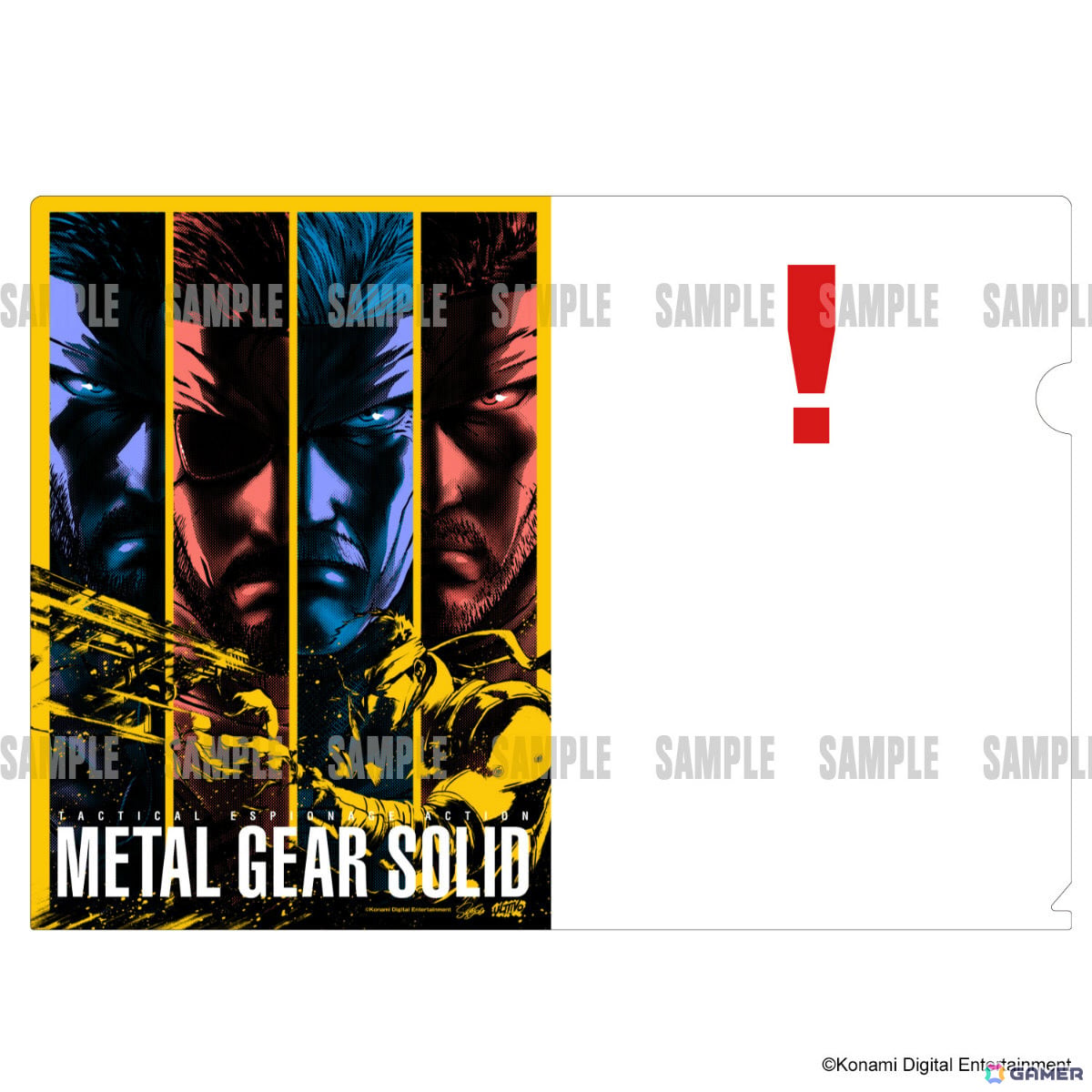 「METAL GEAR SOLID」シリーズのポップアップストアが8月18日より紀伊國屋書店 新宿本店で開催!スーパーログ氏による描き起こしグッズを販売の画像