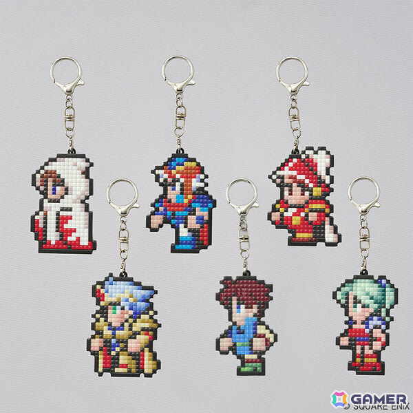 「FF ピクセルリマスター」作って飾れるビルドチャームコレクションのVol.3が11月11日に発売！ロックなど6種が登場の画像10