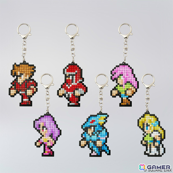 「FF ピクセルリマスター」作って飾れるビルドチャームコレクションのVol.3が11月11日に発売！ロックなど6種が登場の画像11