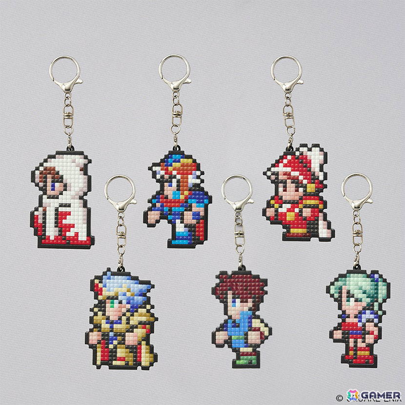 「FF ピクセルリマスター」作って飾れるビルドチャームコレクションのVol.3が11月11日に発売！ロックなど6種が登場の画像