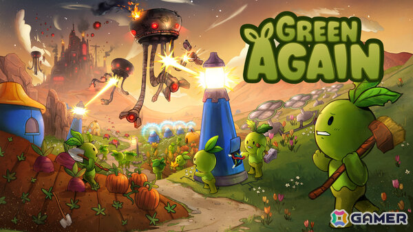 癒しのSFコロニーシム「Green Again」が9月4日にリリース！小さな植物の民を率いて荒廃した惑星に緑を取り戻そうの画像1