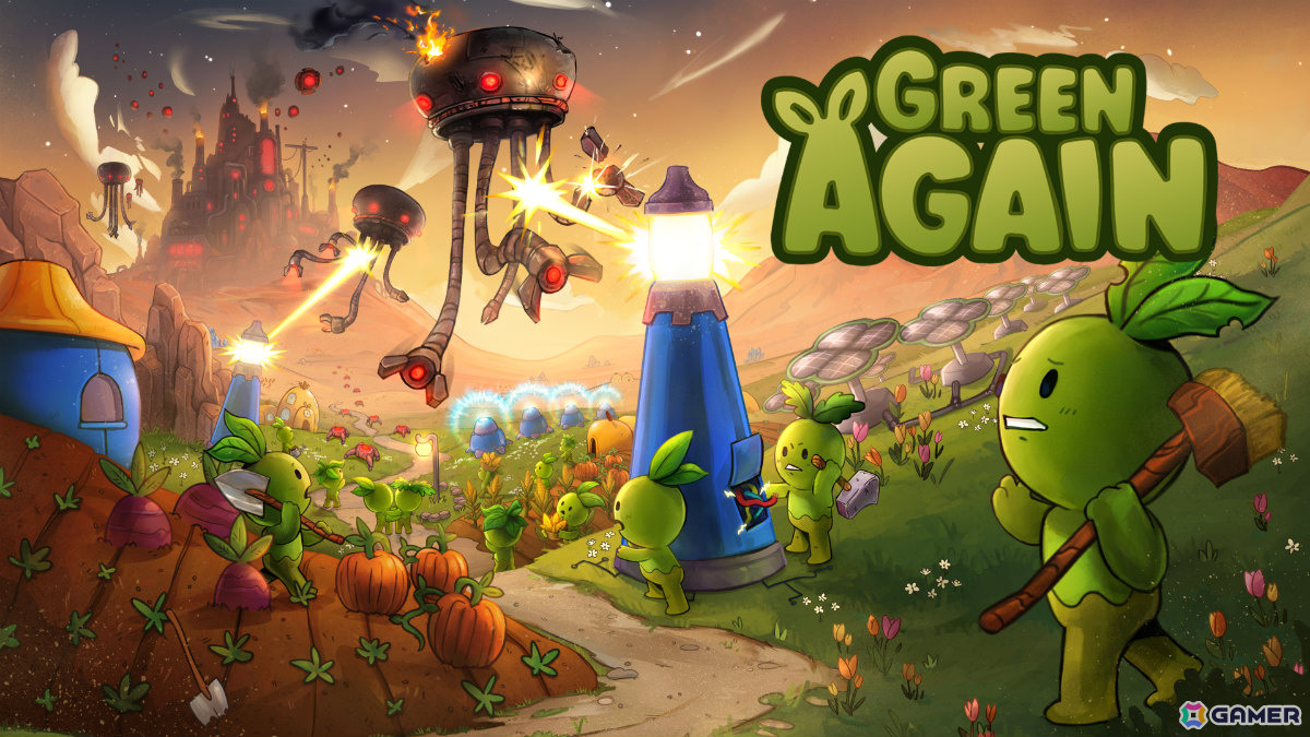 癒しのSFコロニーシム「Green Again」が9月4日にリリース！小さな植物の民を率いて荒廃した惑星に緑を取り戻そうの画像