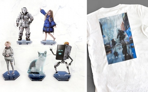 「プラグマタ」ヒューとディアナたちのアクスタやスタイリッシュなデザインのTシャツなどがカプコンストアで発売!