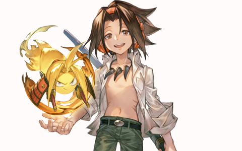 「グラブル」×TVアニメ「SHAMAN KING」のコラボイベントが2027年1月15日より開催！主人公・麻倉葉のイラストが先行公開
