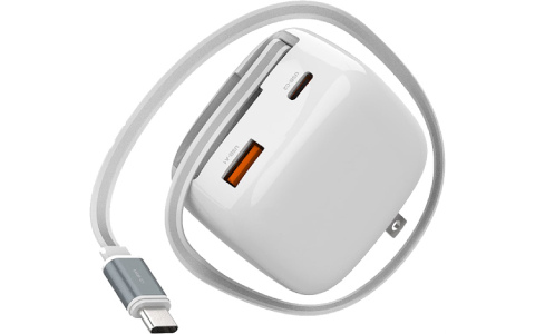 巻取ケーブルを内蔵したSwitch 2/Switch向け急速充電器が9月下旬に発売！最大65W出力、3台同時に充電可能