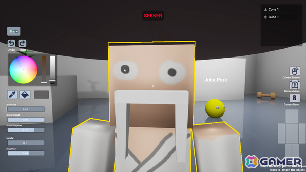 自分だけの擬態を作れるオンラインかくれんぼゲーム「FAKE ME」Steamページ&ゲームプレイトレーラーが公開!の画像