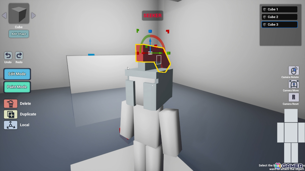 自分だけの擬態を作れるオンラインかくれんぼゲーム「FAKE ME」Steamページ＆ゲームプレイトレーラーが公開！の画像10