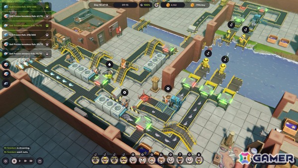 猫だらけの工場自動化シム「ニャーファクトリー」のパブリッシングはGamirror Gamesが担当!2026年第4四半期にリリース予定の画像