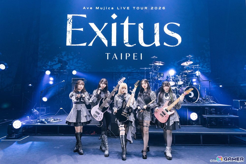 Ave Mujica LIVE TOUR 2026「Exitus」台北追加公演が大盛況のうちに閉幕!バンド初の海外単独公演で17曲を披露の画像