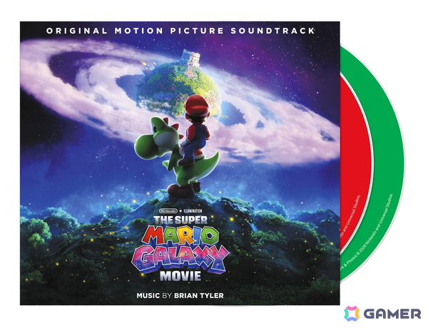 映画「ザ・スーパーマリオギャラクシー・ムービー」のサウンドトラックが9月9日に発売！CD、LP、カセットテープがラインナップの画像2