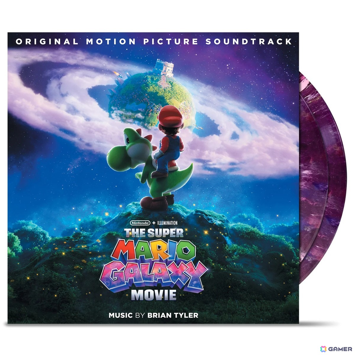映画「ザ・スーパーマリオギャラクシー・ムービー」のサウンドトラックが9月9日に発売!CD、LP、カセットテープがラインナップの画像