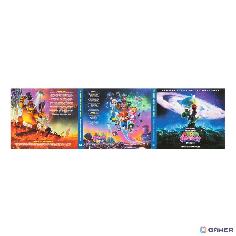 映画「ザ・スーパーマリオギャラクシー・ムービー」のサウンドトラックが9月9日に発売！CD、LP、カセットテープがラインナップの画像5