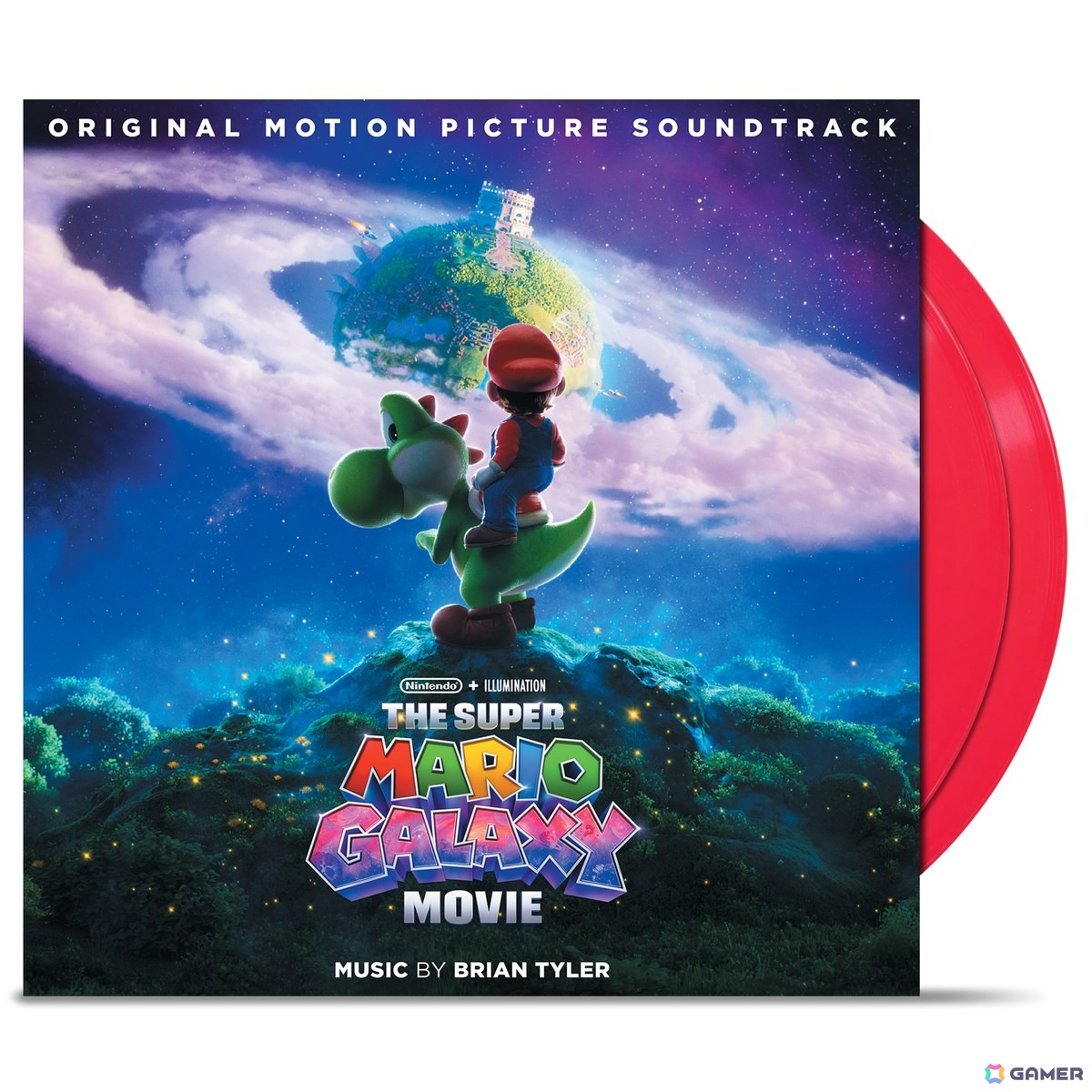 映画「ザ・スーパーマリオギャラクシー・ムービー」のサウンドトラックが9月9日に発売!CD、LP、カセットテープがラインナップの画像