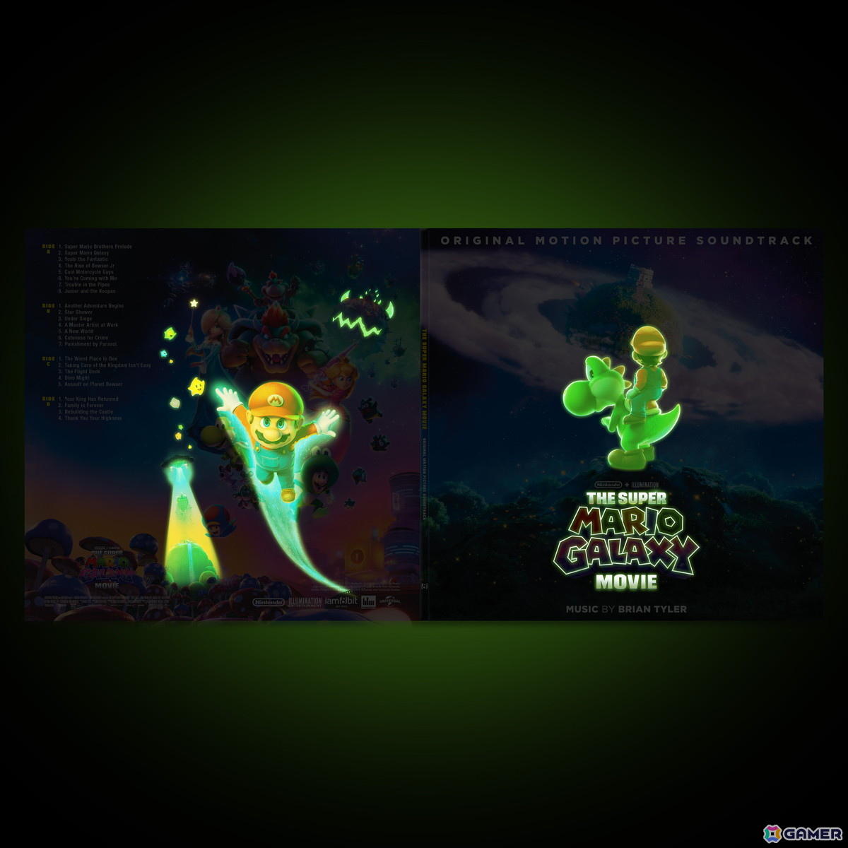 映画「ザ・スーパーマリオギャラクシー・ムービー」のサウンドトラックが9月9日に発売！CD、LP、カセットテープがラインナップの画像8
