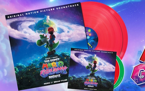 映画「ザ・スーパーマリオギャラクシー・ムービー」のサウンドトラックが9月9日に発売！CD、LP、カセットテープがラインナップ