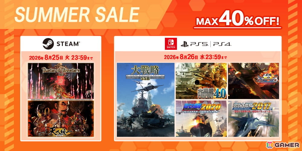 「マスターオブモンスターズSSB」がセール初登場!システムソフト・ベータのSwitch/PS/SteamのDLタイトルが最大40%オフで購入できるセールが開催中の画像