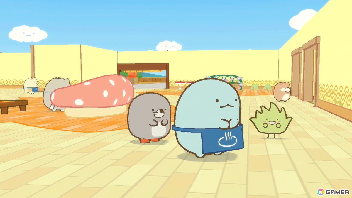 「すみっコミュニケーション」シリーズの最新作「すみっコぐらし ぽかぽか温泉にようこそ」が11月19日にSwitch 2で発売!の画像