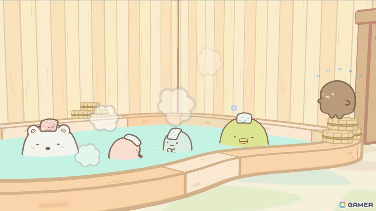 「すみっコミュニケーション」シリーズの最新作「すみっコぐらし ぽかぽか温泉にようこそ」が11月19日にSwitch 2で発売!の画像