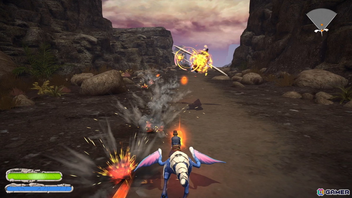 「パンツァードラグーン ツヴァイ:リメイク」最新体験版がSteamで配信!第2ステージに加えて、ルート分岐とドラゴンの進化形態のひとつを体験できるの画像