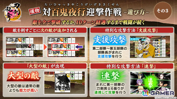 「刀剣乱舞ONLINE」イベント「対百鬼夜行迎撃作戦」が開催！迎撃Ptを集めて新刀剣男士を手に入れようの画像4