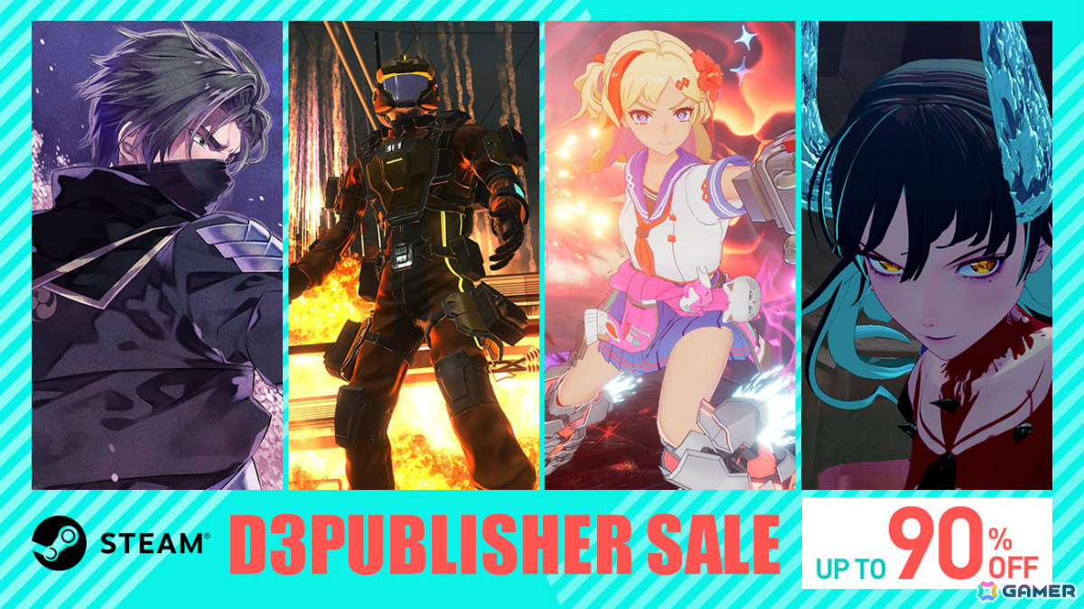 「ゼンシンマシンガール」が過去最大の60％オフ！「地球防衛軍6」も56％オフとなるD3P＆Dogenzaka LabのSteamセールが開催の画像
