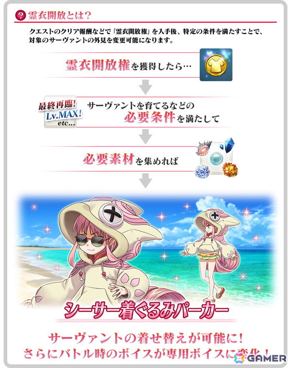 「FGO」2026年の★5水着サーヴァントはなんと4騎！マシュの新水着霊衣も登場する夏イベント「カルデア南海大決戦！」がスタートの画像10