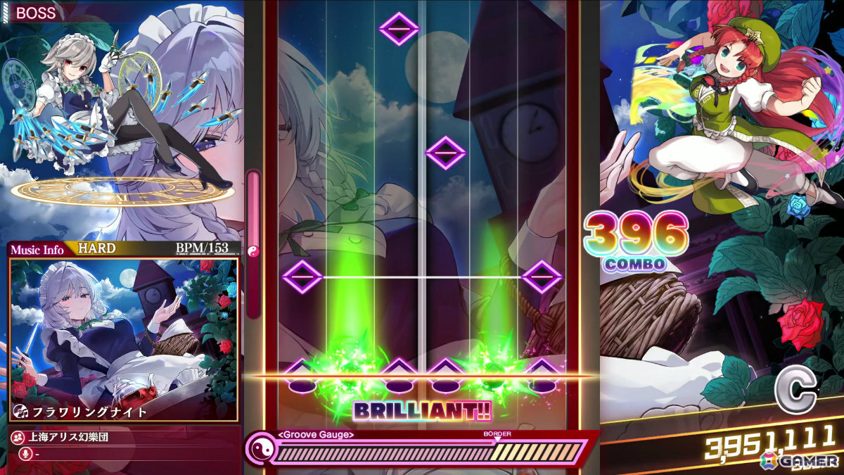 「東方ダンマクカグラ ファンタジア・ロスト」NAOKI氏＆TAG氏による書き下ろし新曲「Scarlet Fire」を収録した楽曲追加パック第16弾が配信！の画像
